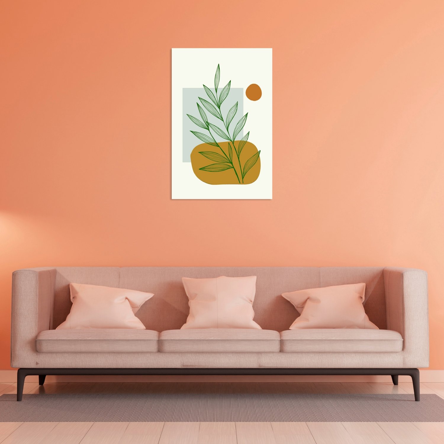 Geometrili Çiçek Seri 1 Tablo