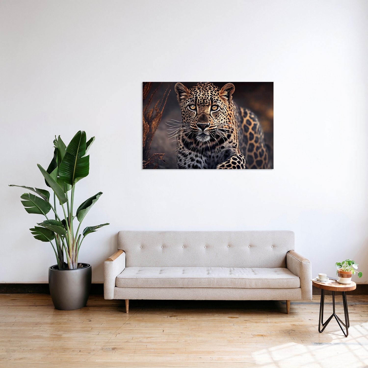 Ormanda Poz Veren Leopar