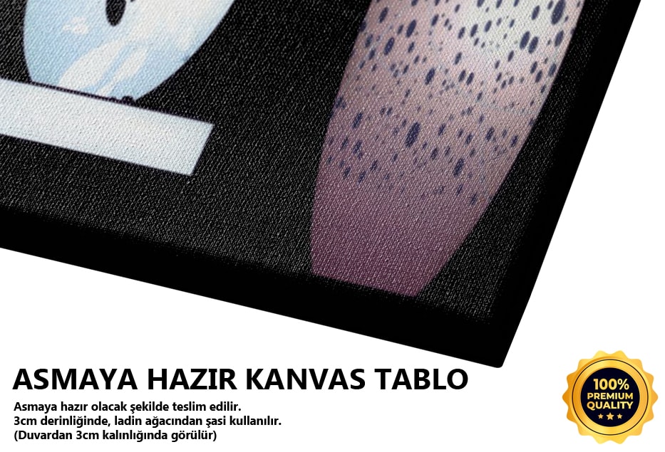Vazoda Çiçekler Tablo