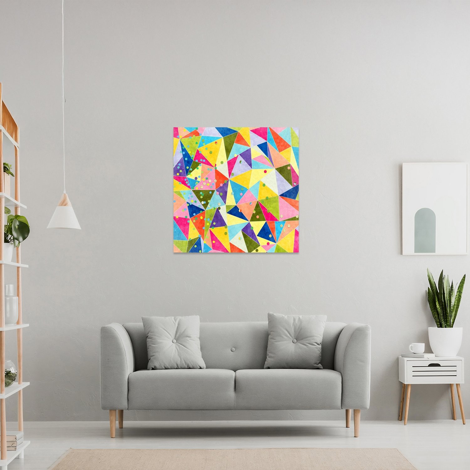 Geometrik Art Tablo