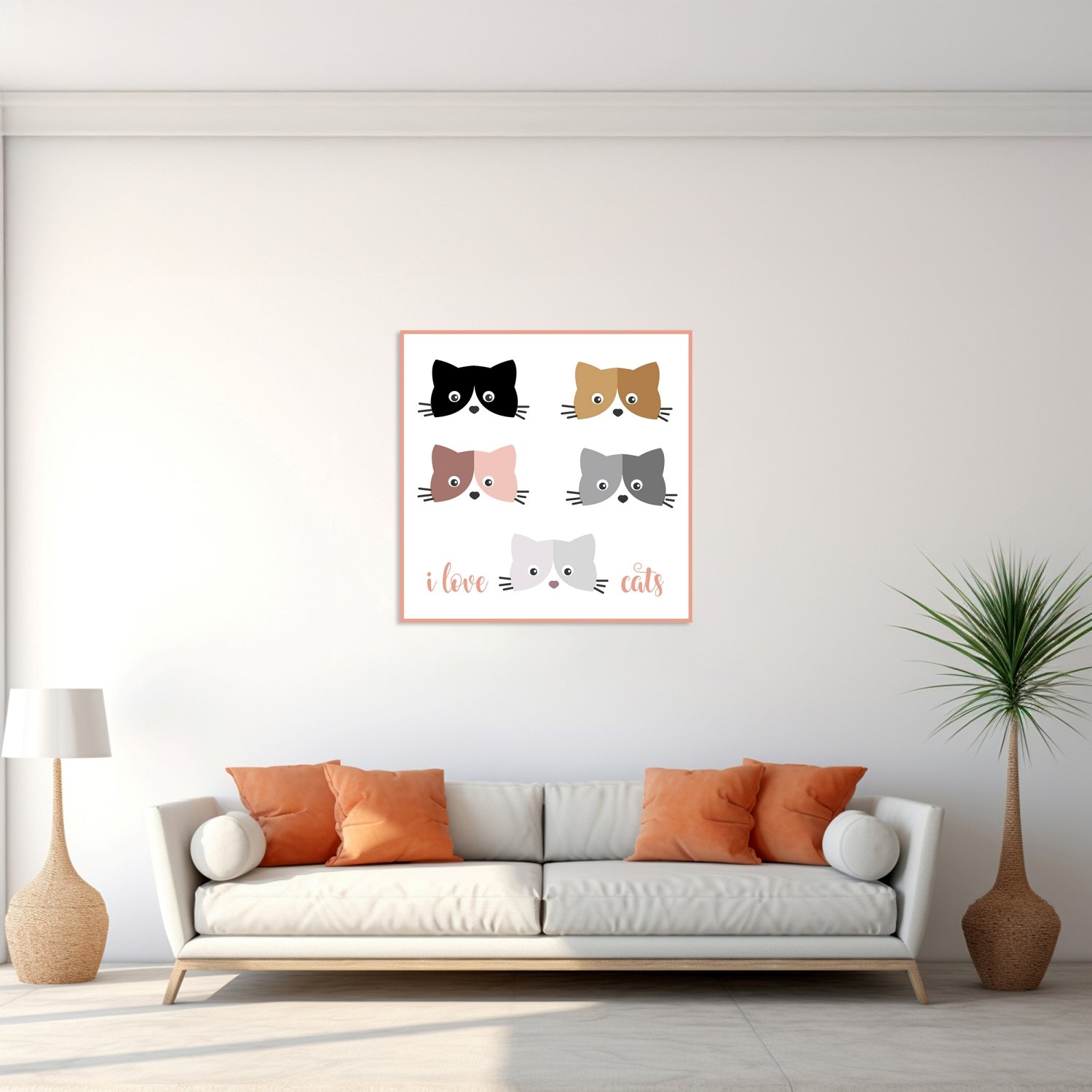 I Love Cats Tablo