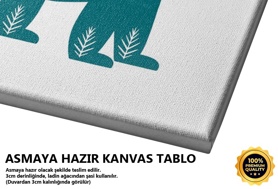 Ayı Vektörel Tablo