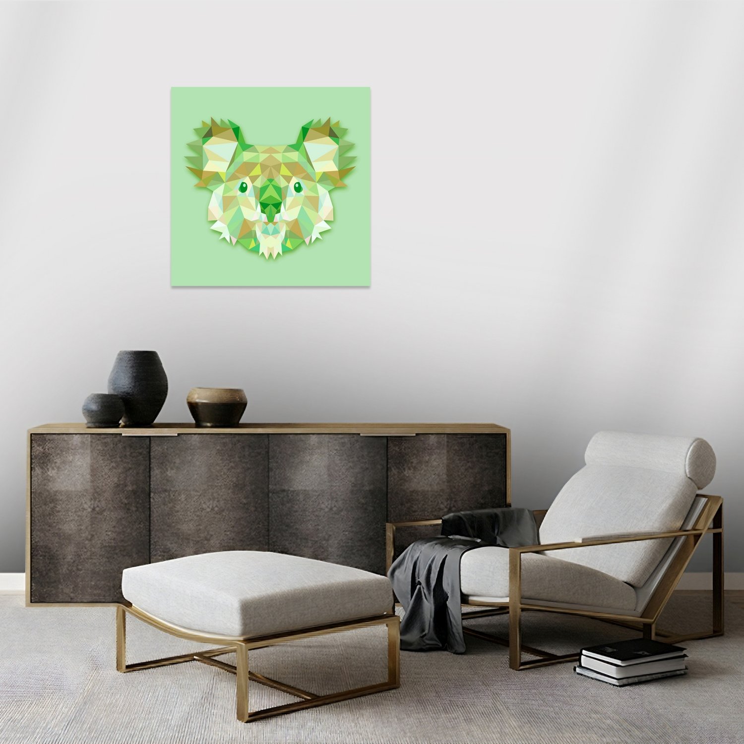 Koala Geometrik Tablo