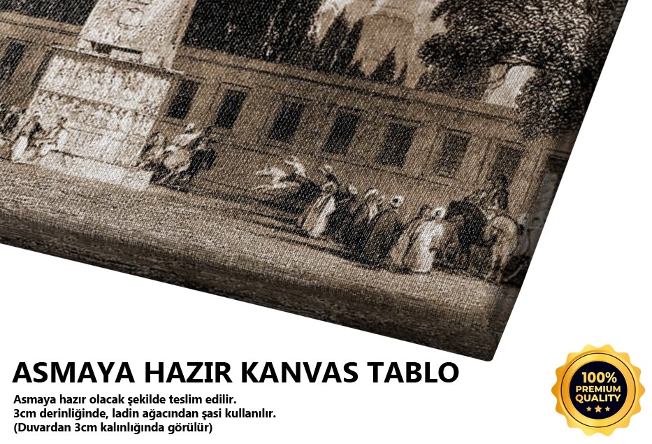 Sultanahmet Camii Ve Dikilitaş Tablo
