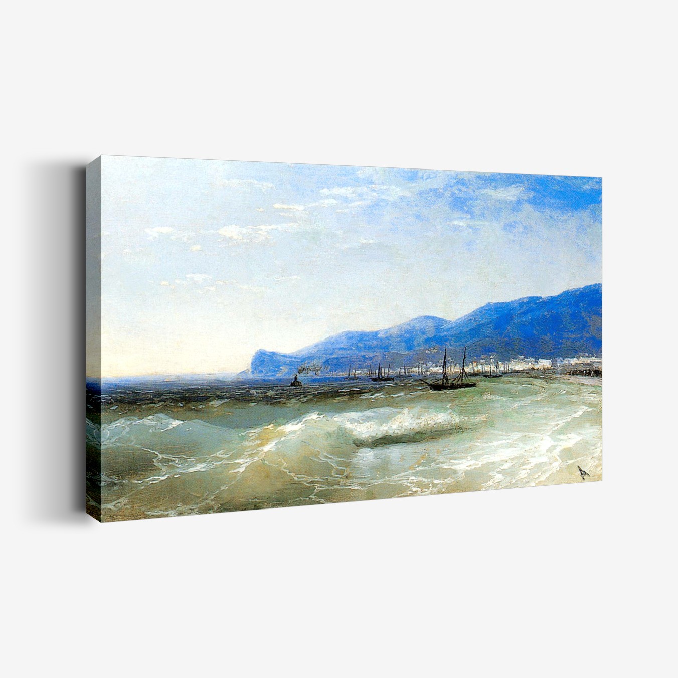 Feodosiya Görünümü, 1897 Tablo