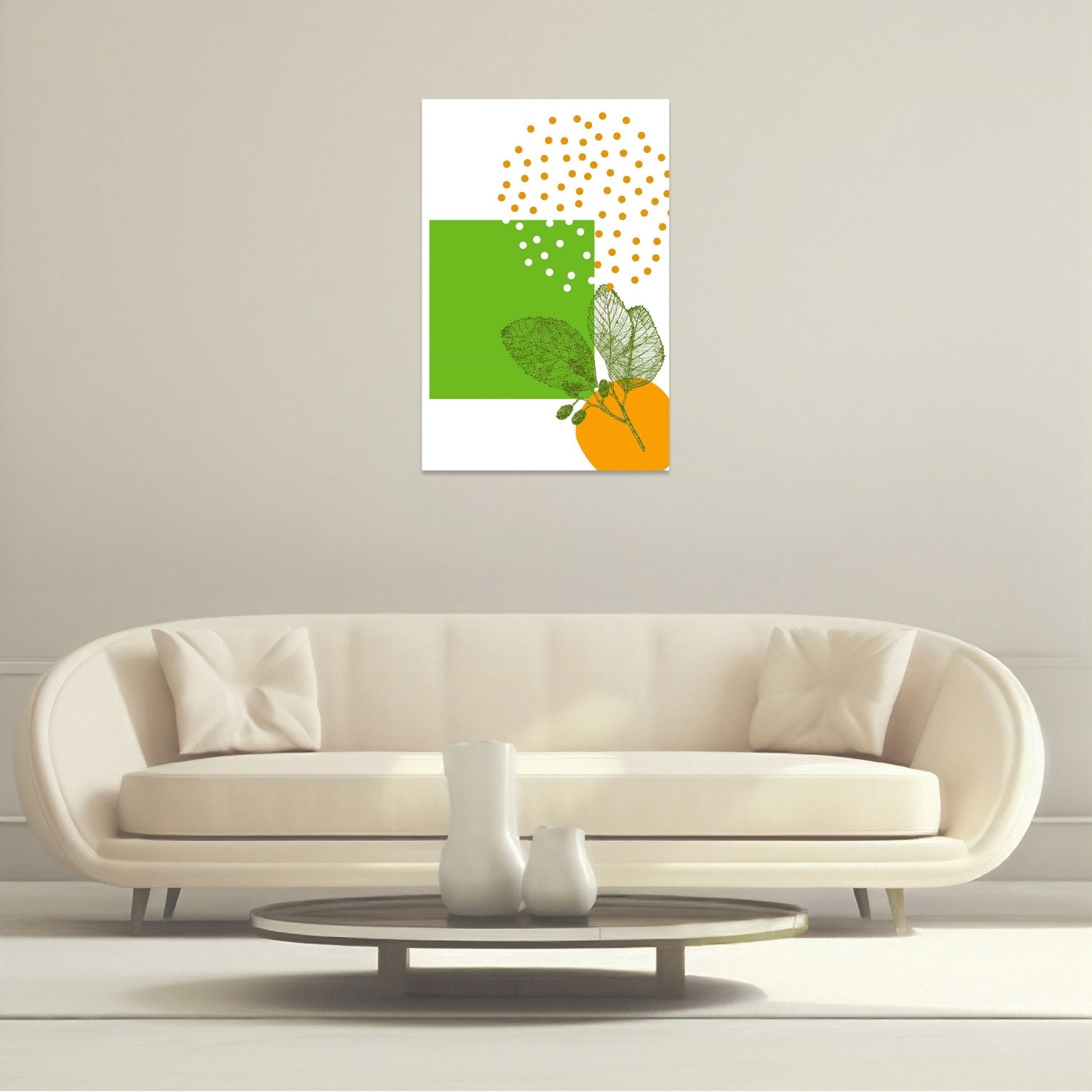İkili Abstract Sağ Tablo