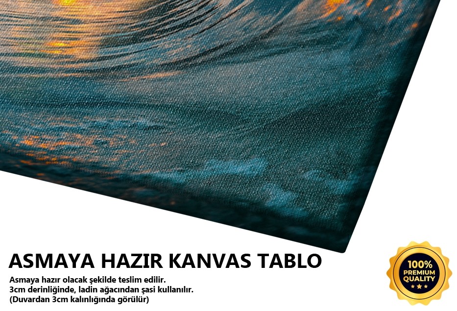 Dalga İçinden Gün Batımı