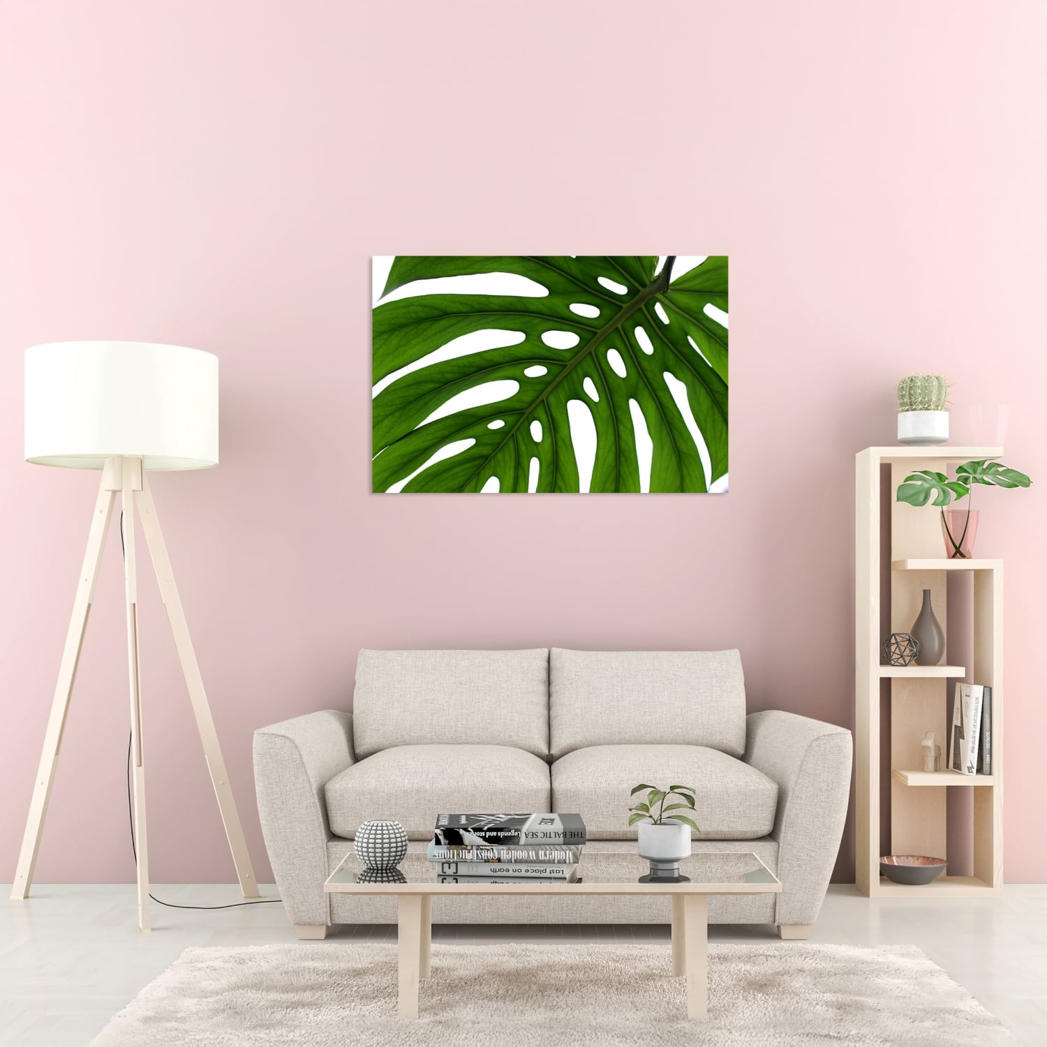 Kesit Monstera Tablo