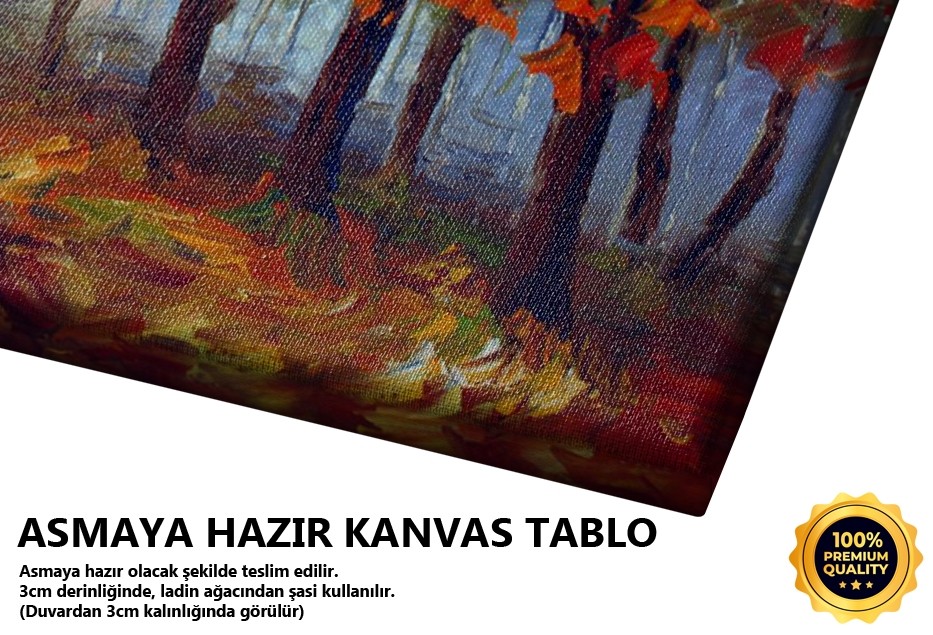 Yağmurlu Havada Yürüyüş 2 Tablo