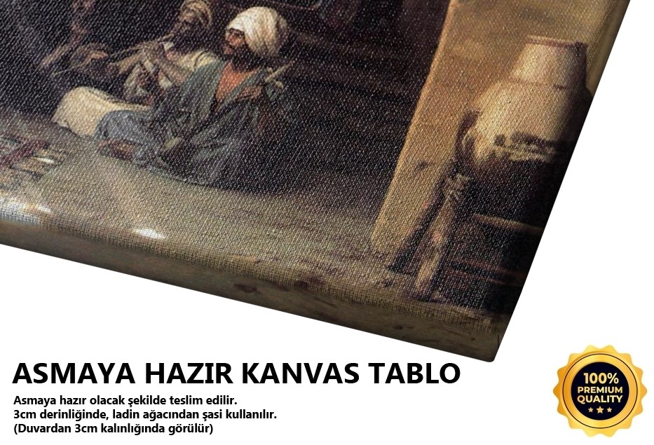 Kılıçla Dans Eden Kadın Tablo