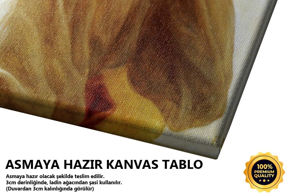 Bir Sepet Meyve İle Euchariada Bir Kız Tablo