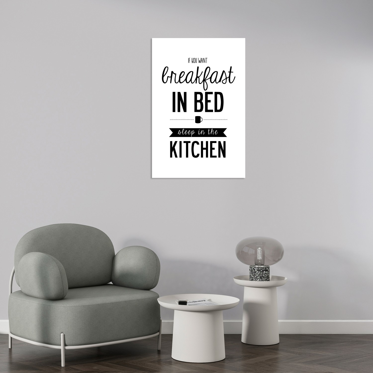 Sleep In The Kitchen Tablo
