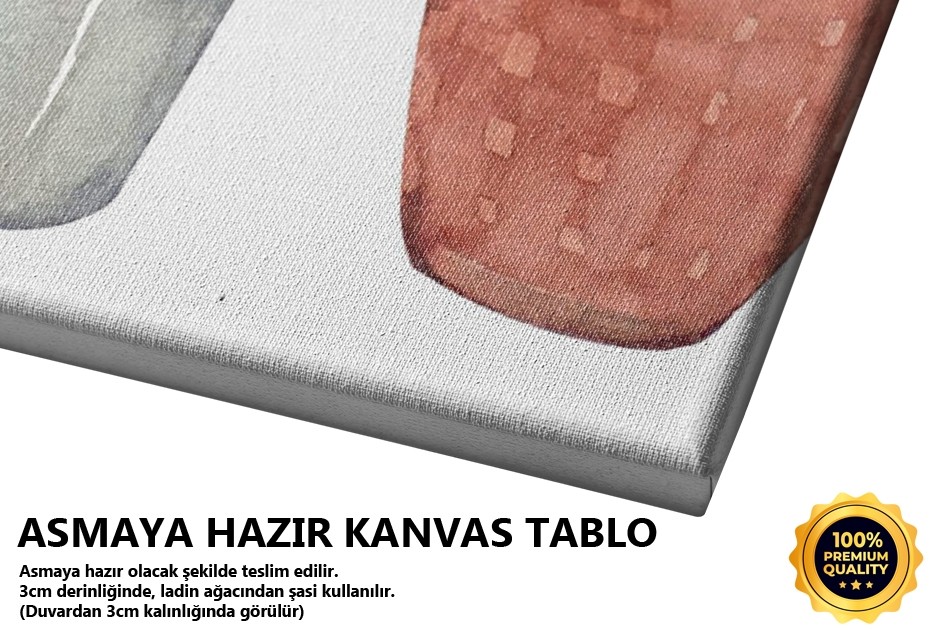 Sarı Bantlı Çiçekler 1 Tablo