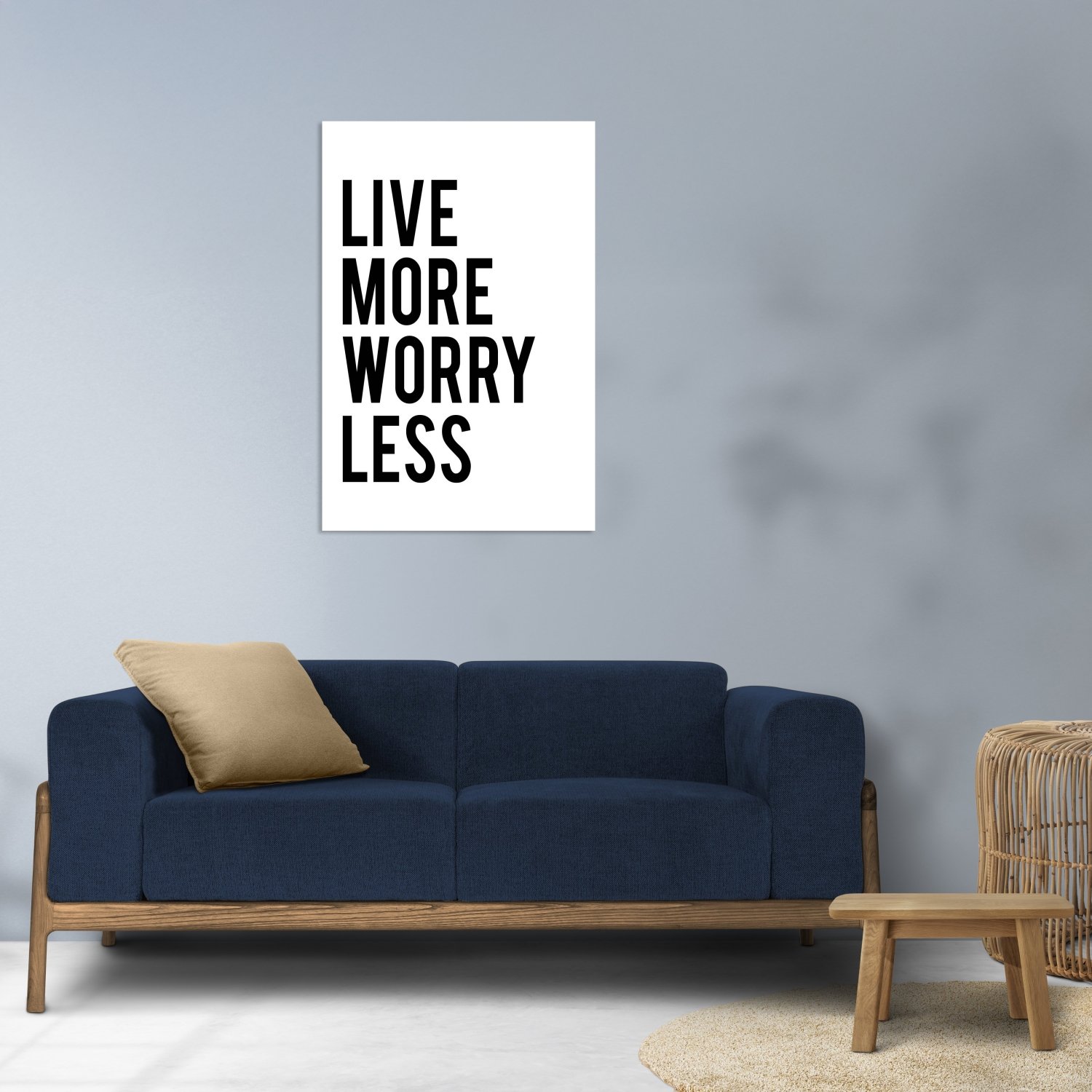 Live More Worry Less Tablo
