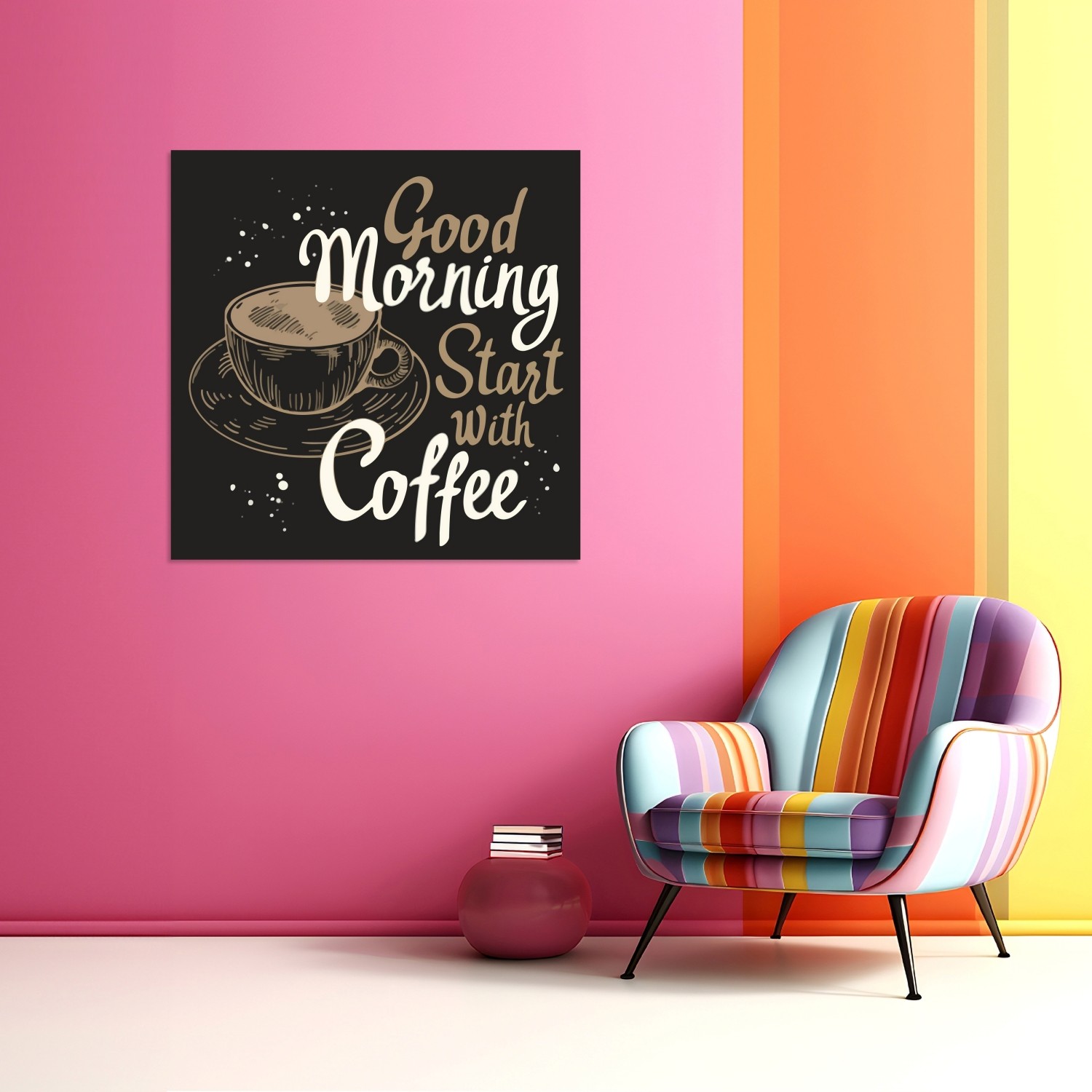Start With Coffee Tablo