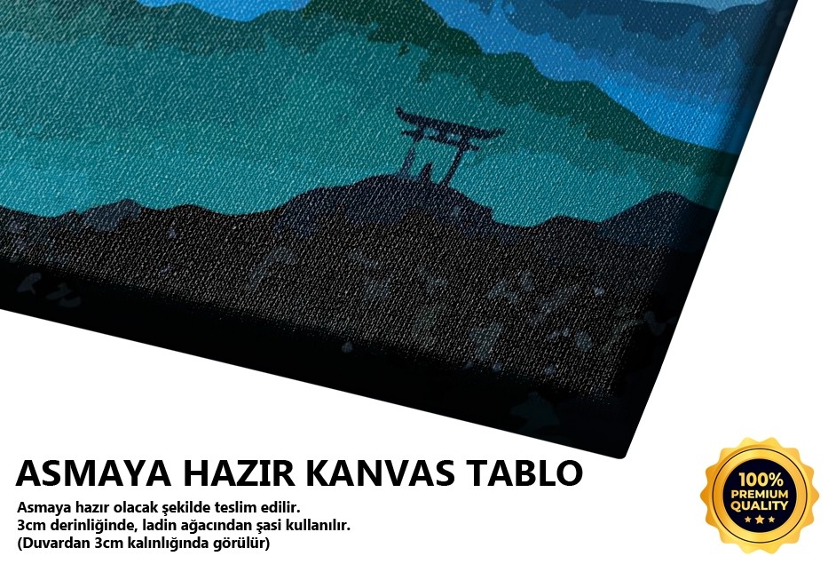 Renkli Gökyüzü Tablo