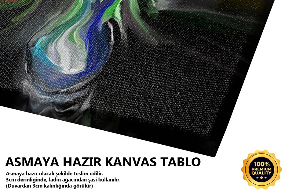 Vazoda Çiçekler Tablo
