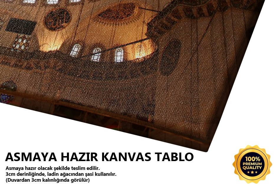 Süleymaniye Camii İçi Tablo