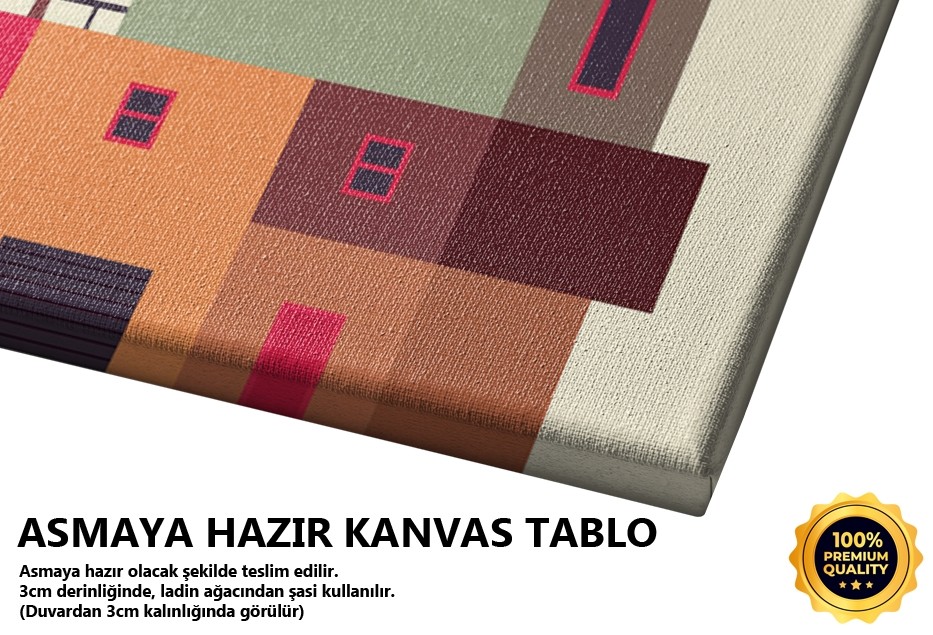 Renkli Bina Tablo