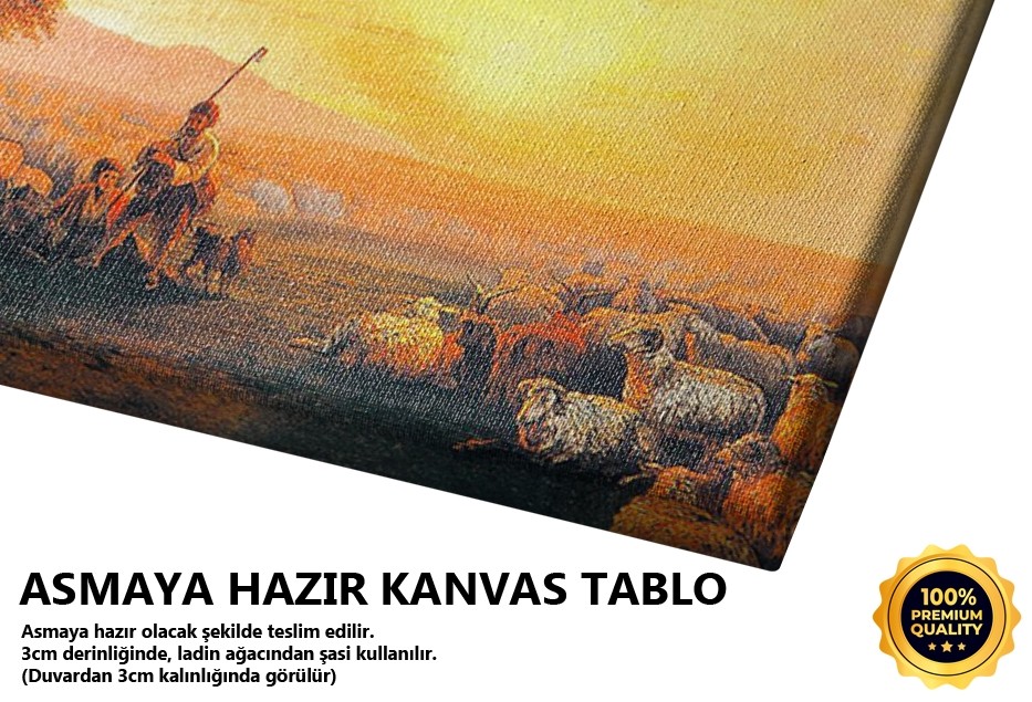 Kırım'da Çoban Ve Sürüsü, 1859 Tablo