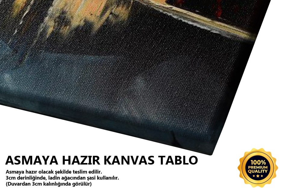 Sahil Kasabası Tablo