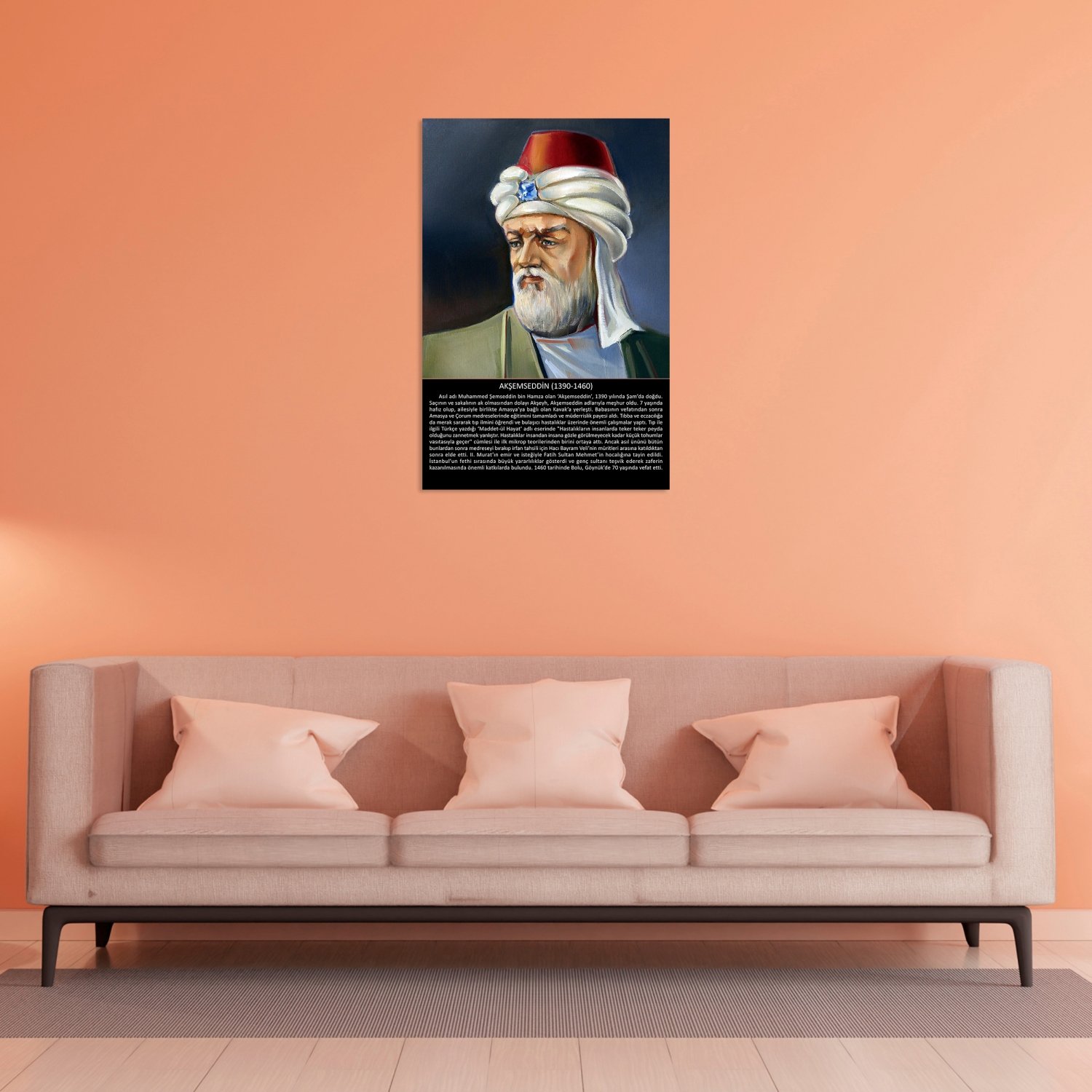 Akşemseddin (1390-1460) Tablo