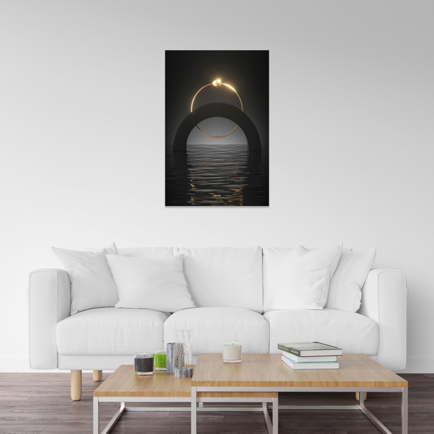 Ay Tutulması Minimal Sanat