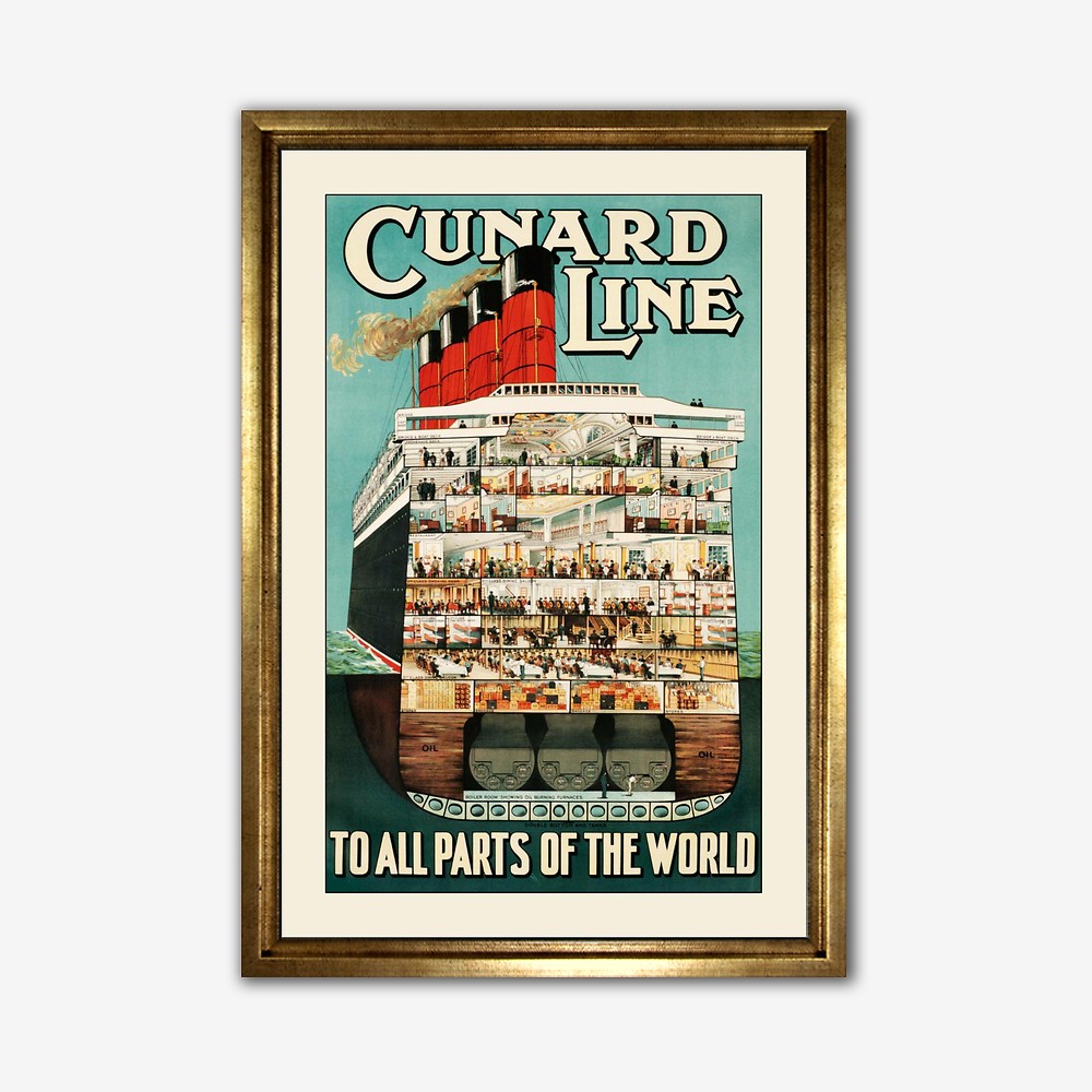 Cunard Line Tablo