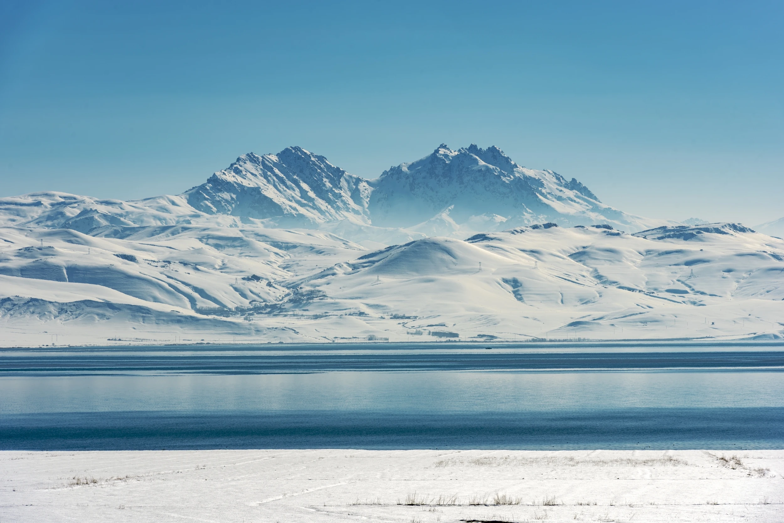 Erçek Gölü ve Kış