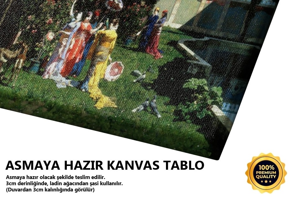 Haremin Bir Köşesinde Tablo