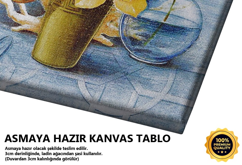 Dekoratif Çicek Tablo
