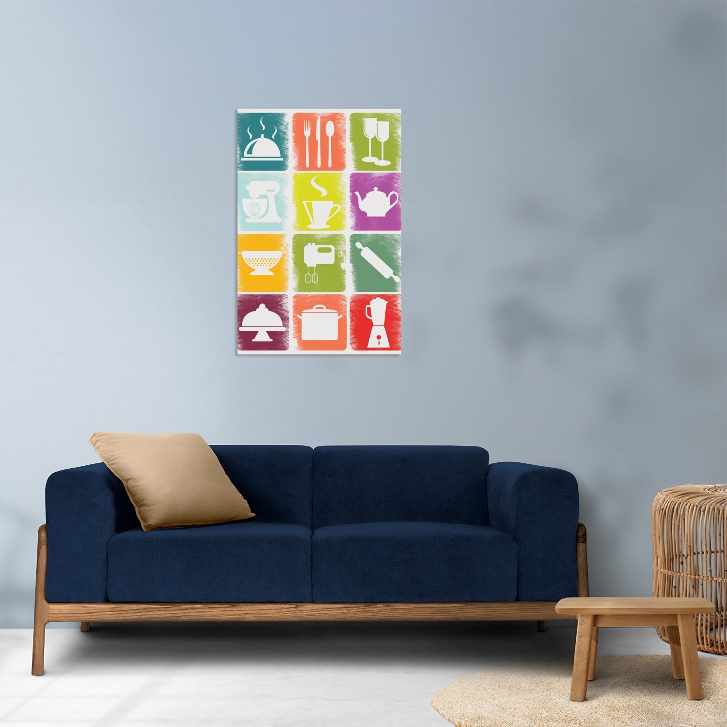 Colours İn Kitchen Tablo
