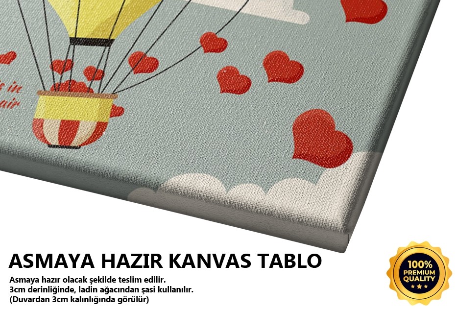 Aşk Balonu Tablo