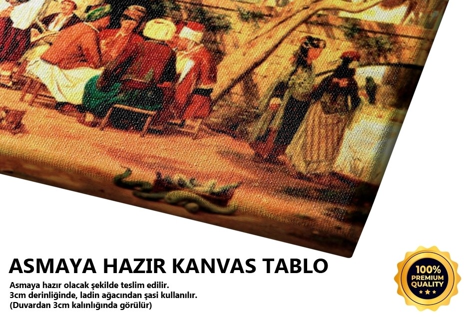 Köprünün Yanında Günlük Yaşam Tablo