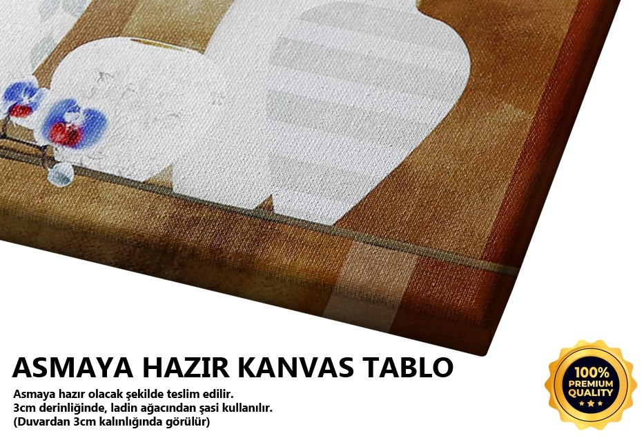 Vazoda Orkide Tablo
