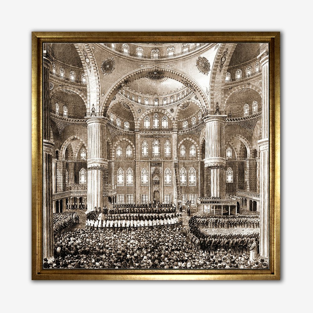 Sultanahmet Camii'nde Mevlid Tablo