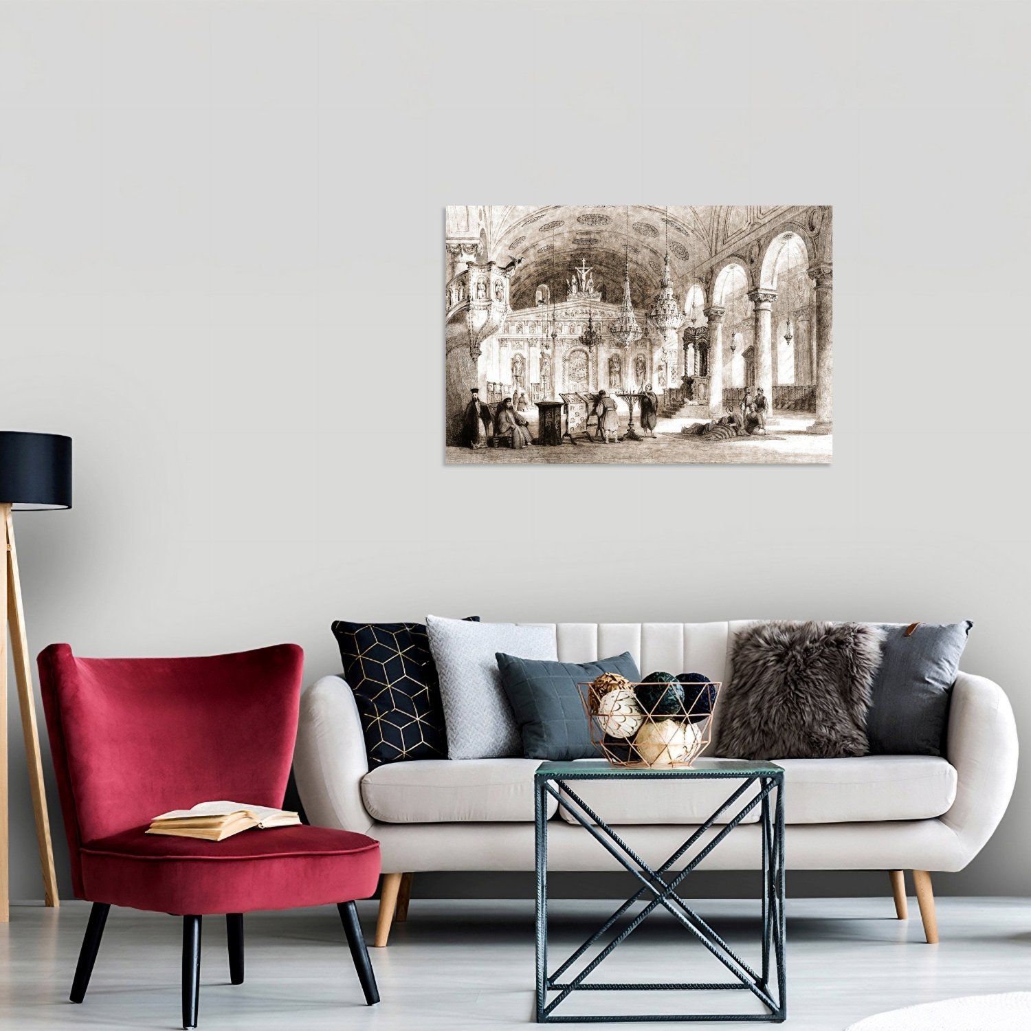 Balıklı Rum Ortodoks Kilisesi İç Görünüşü 2 Tablo