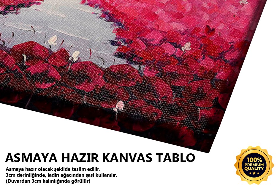Çiçekli Deniz Tablo