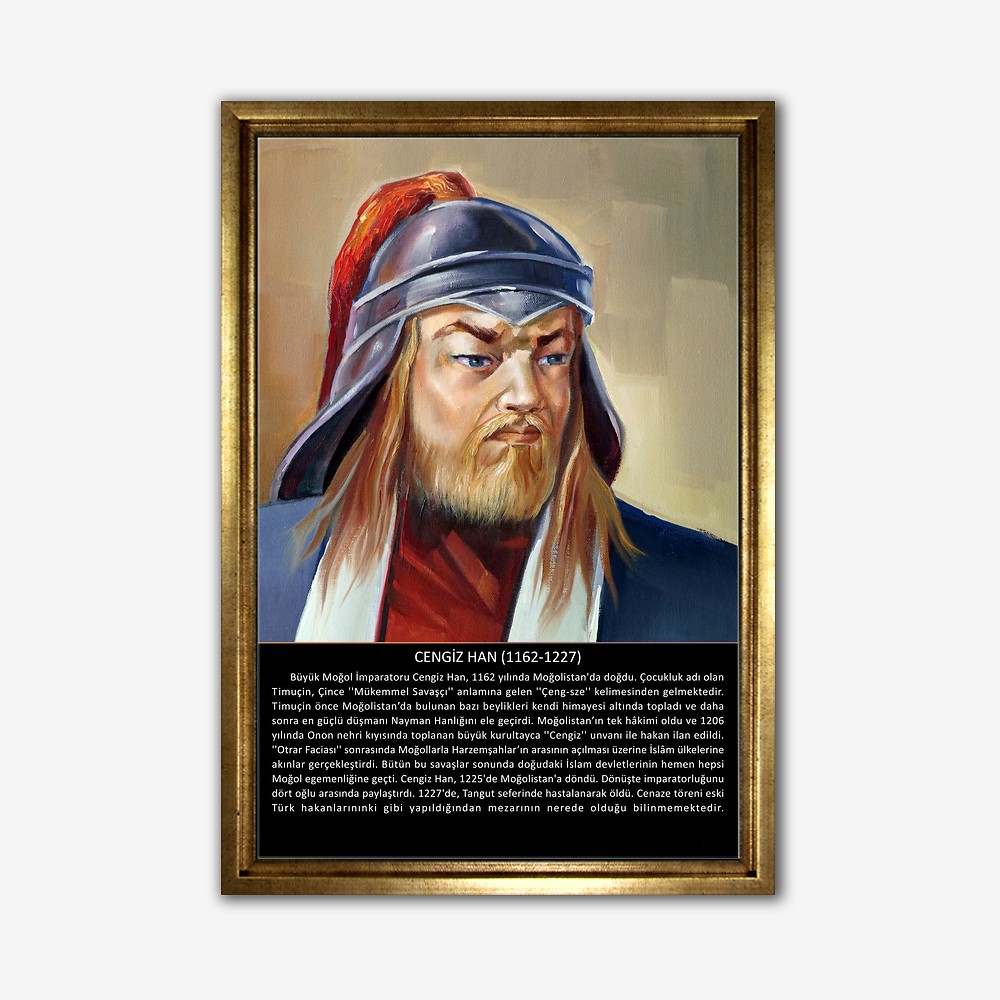 Cengiz Han (1162-1227) Tablo