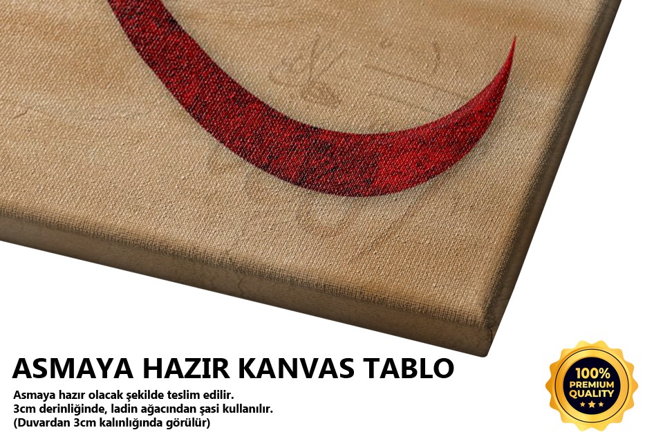 Vav - Allah Herşeye Kadirdir (Ayet) Tablo