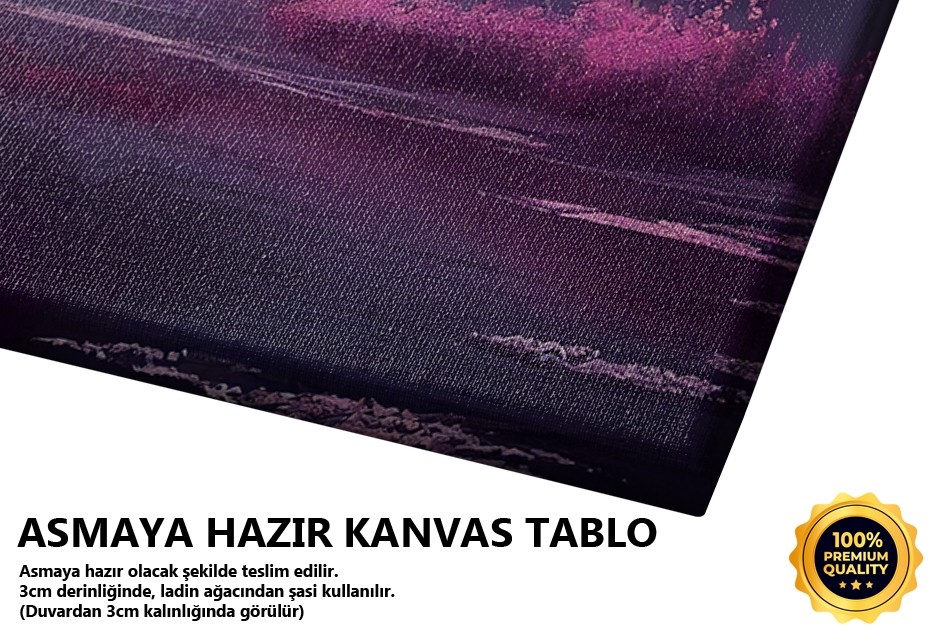 Pembe Ağaç Manzarası