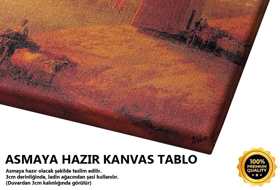 Ukrayna Riverbank'ta Değirmen, 1880 Tablo