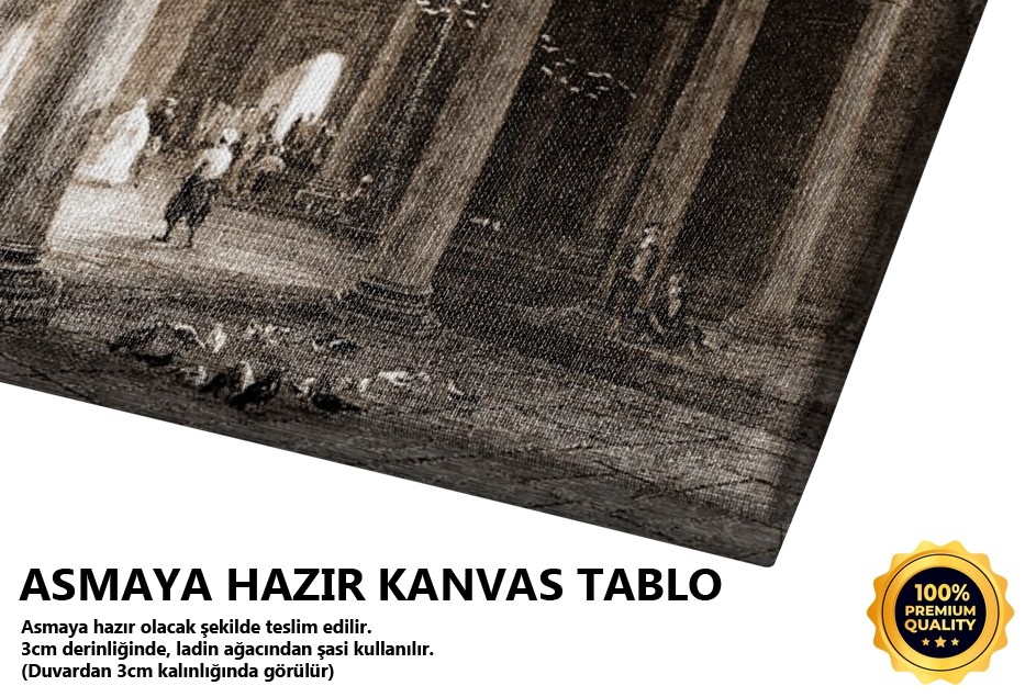 Beyazıt Camii Avlusu Tablo