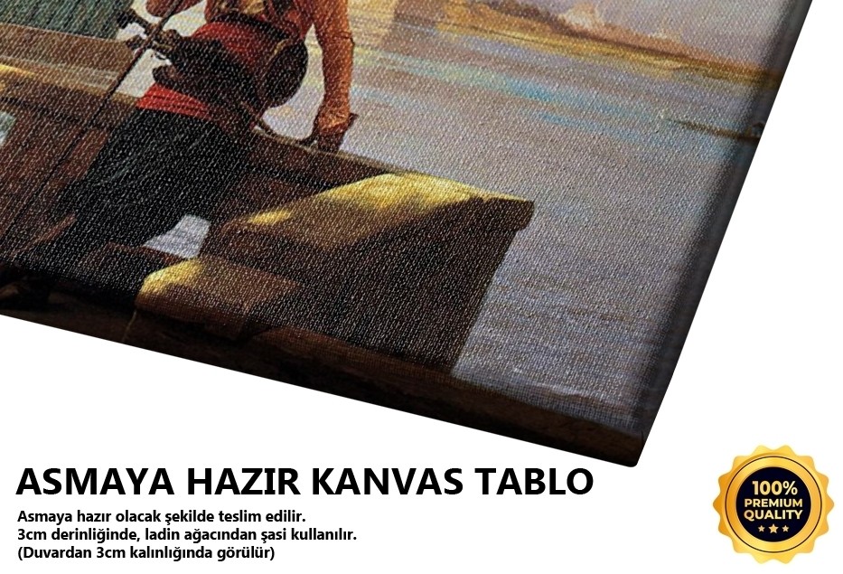 Köşk İçinde Harem Tablo