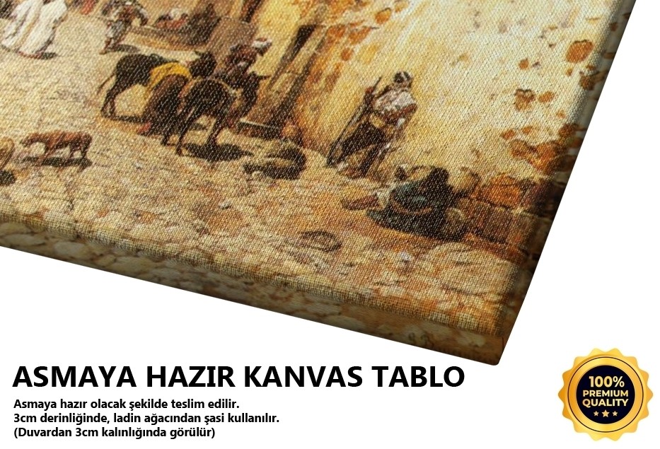 Kudüs'te Sokak Tablo