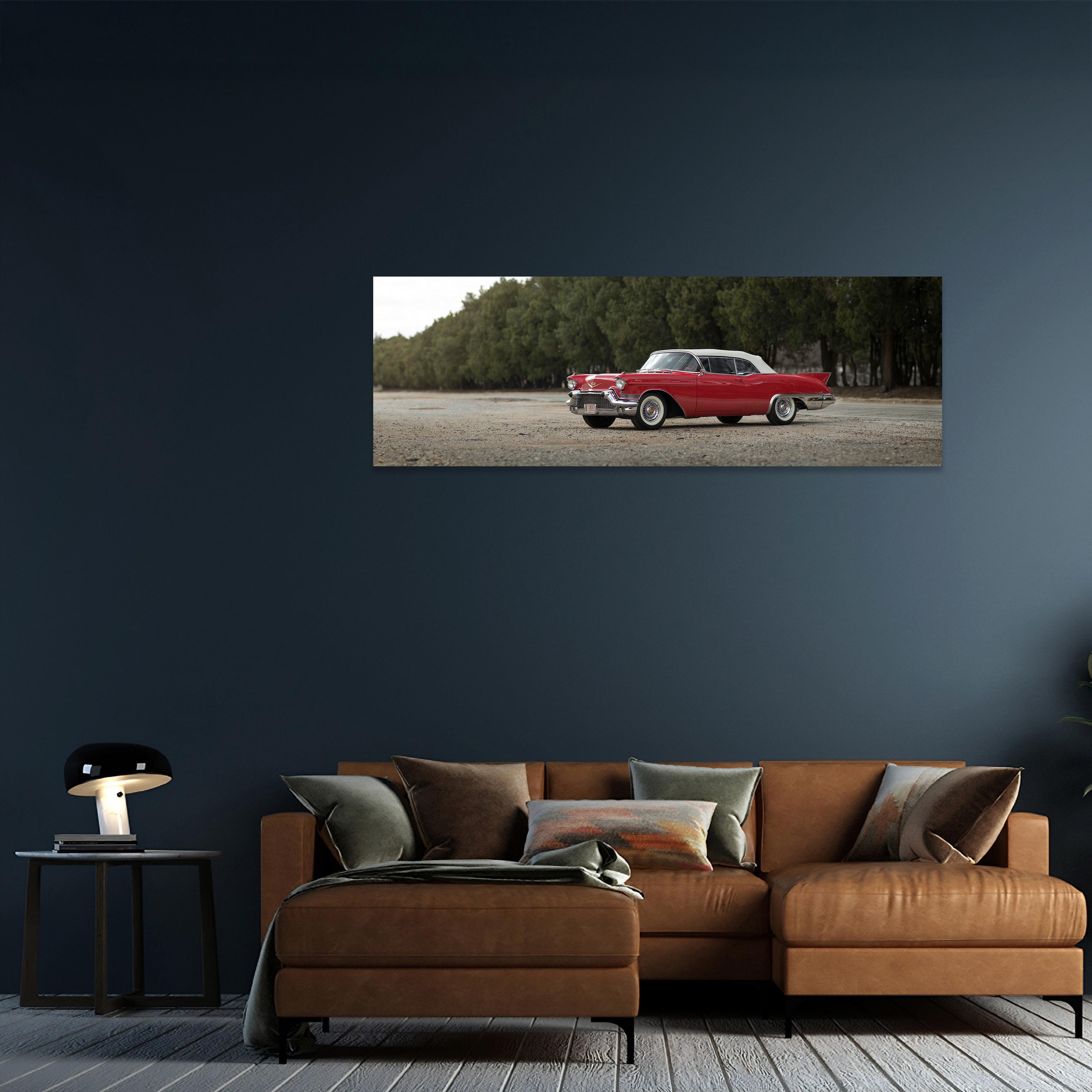 Kırmızı Cadillac Klasik Araba
