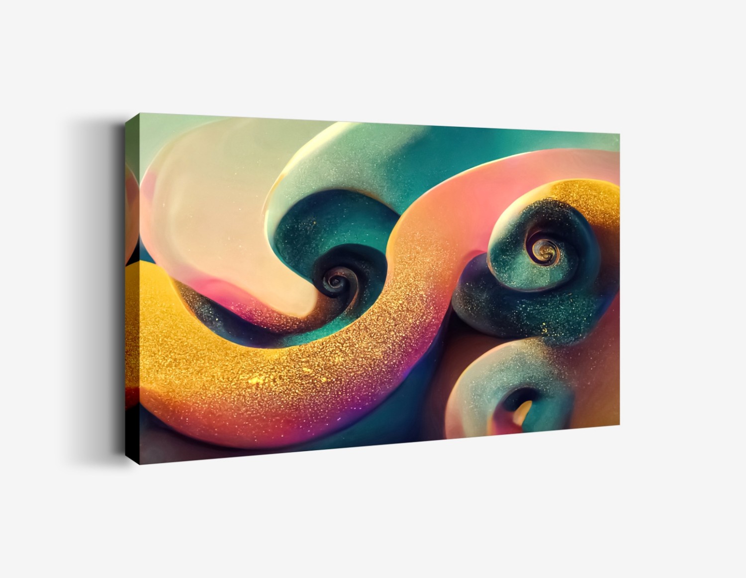 Renkli Spiral Form