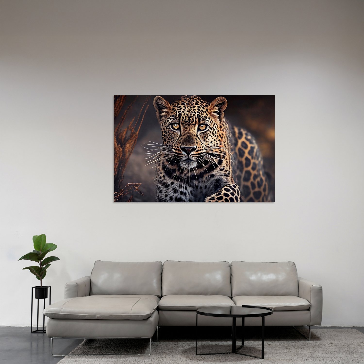 Ormanda Poz Veren Leopar