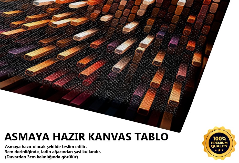 Renkli Blok Işık Deseni