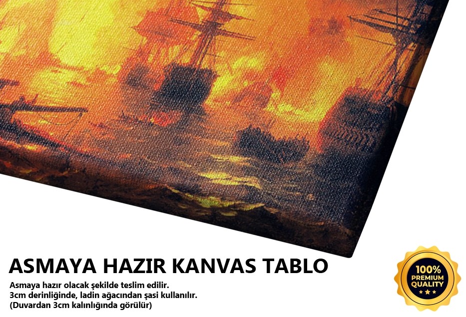 Gece Çeşme Savaşı, 1848 Tablo